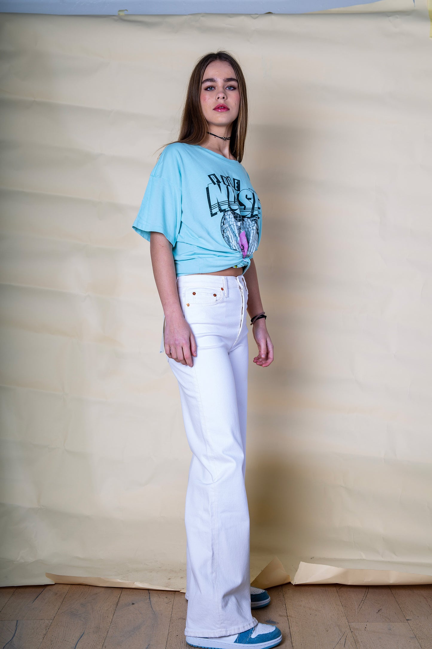 Pure noise aftershow boyfriend tee