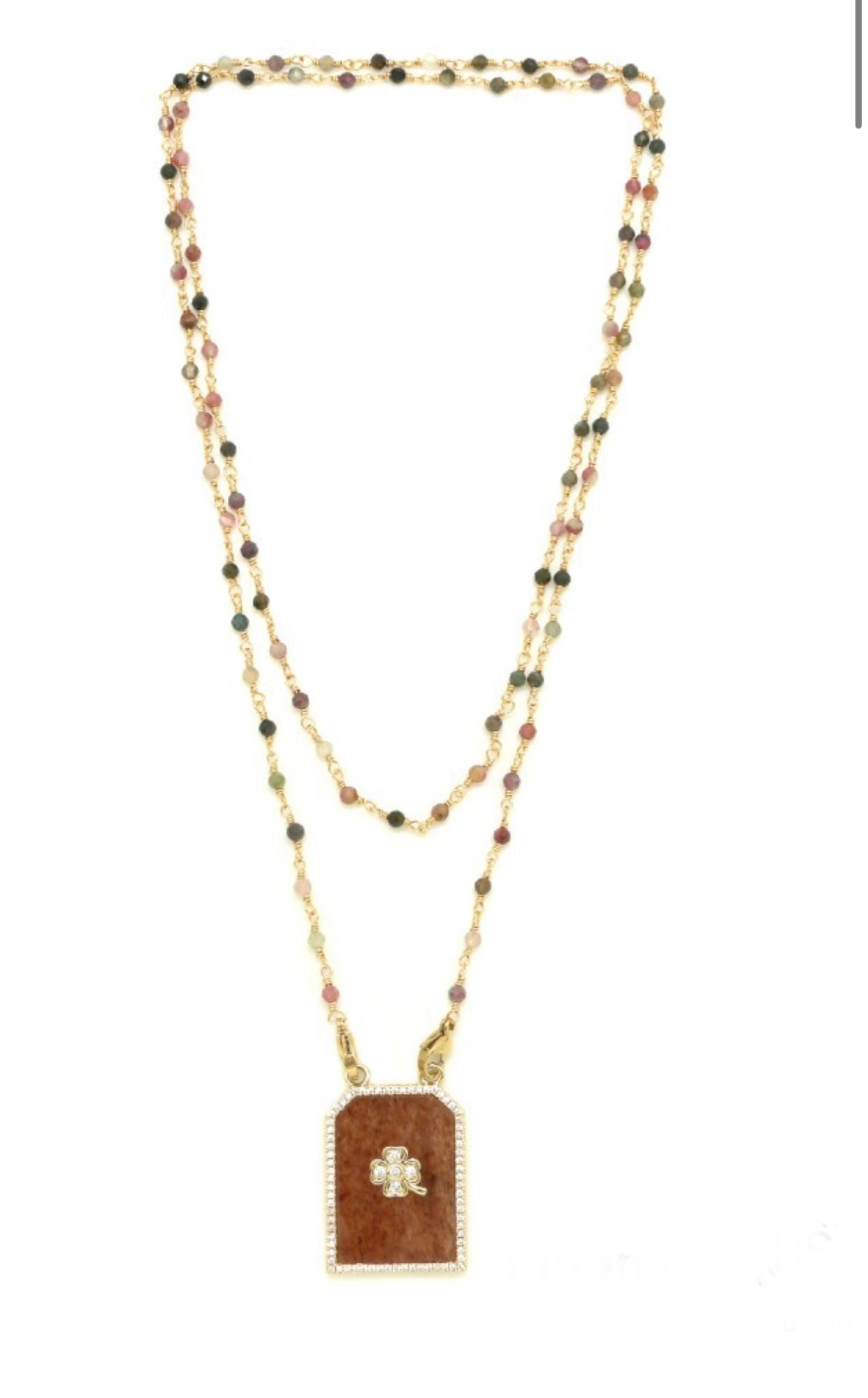 Clover necklace