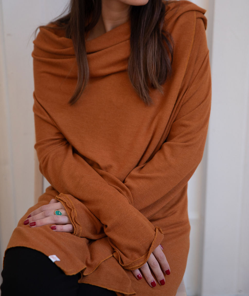 Loose cardigan