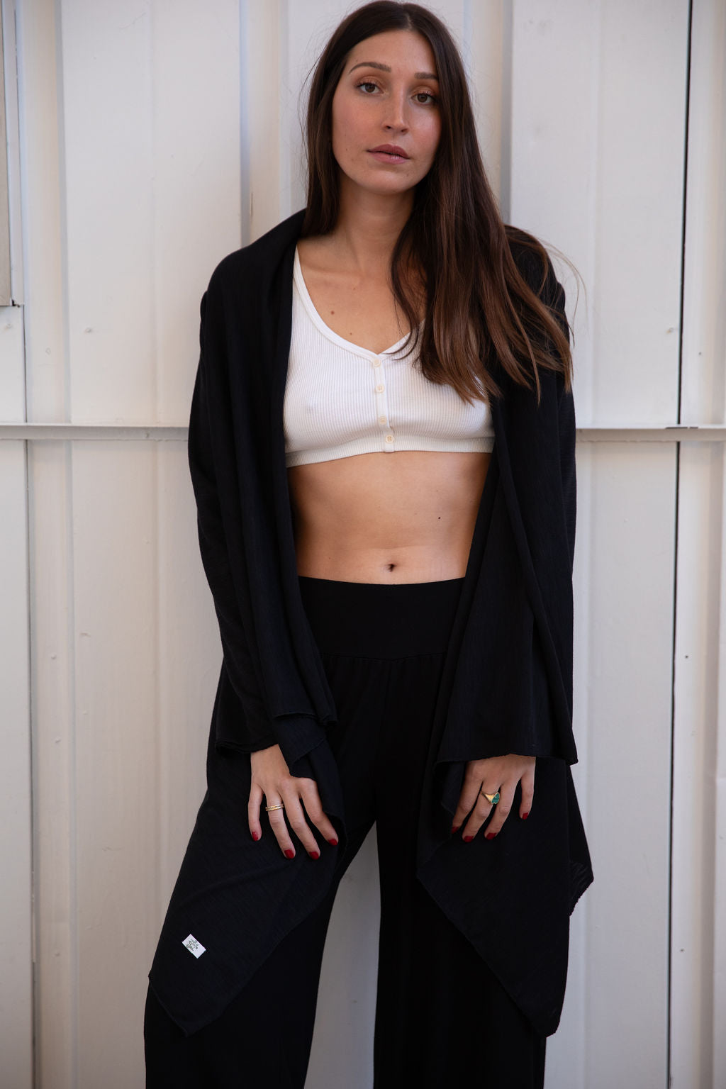 Loose cardigan