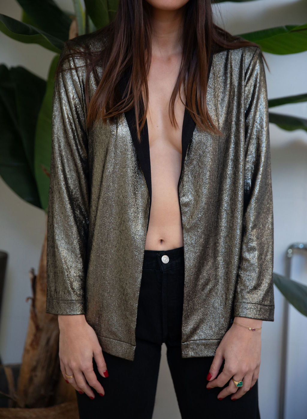 Gold kimono