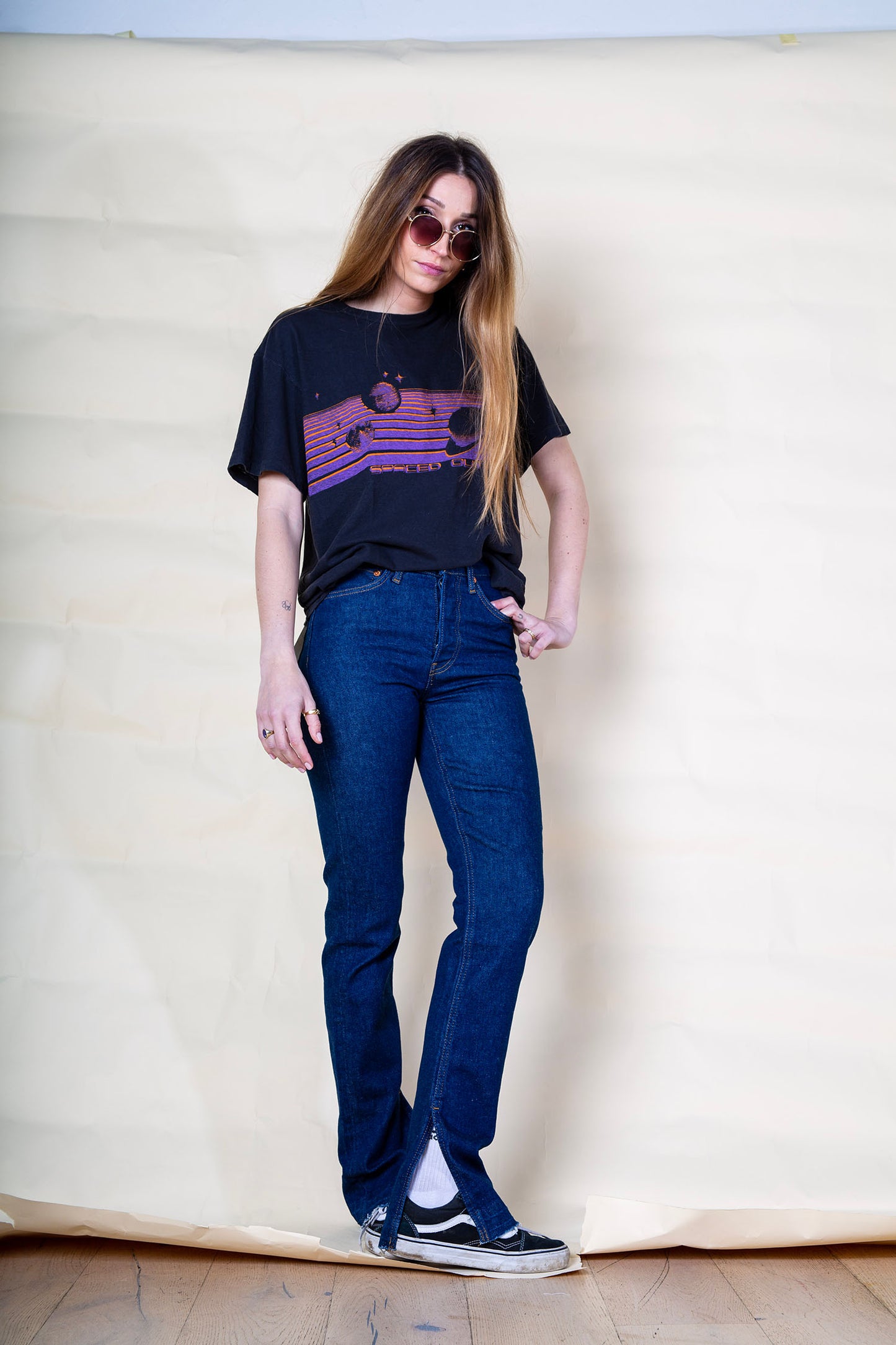 70s High Rise Skinny Boot