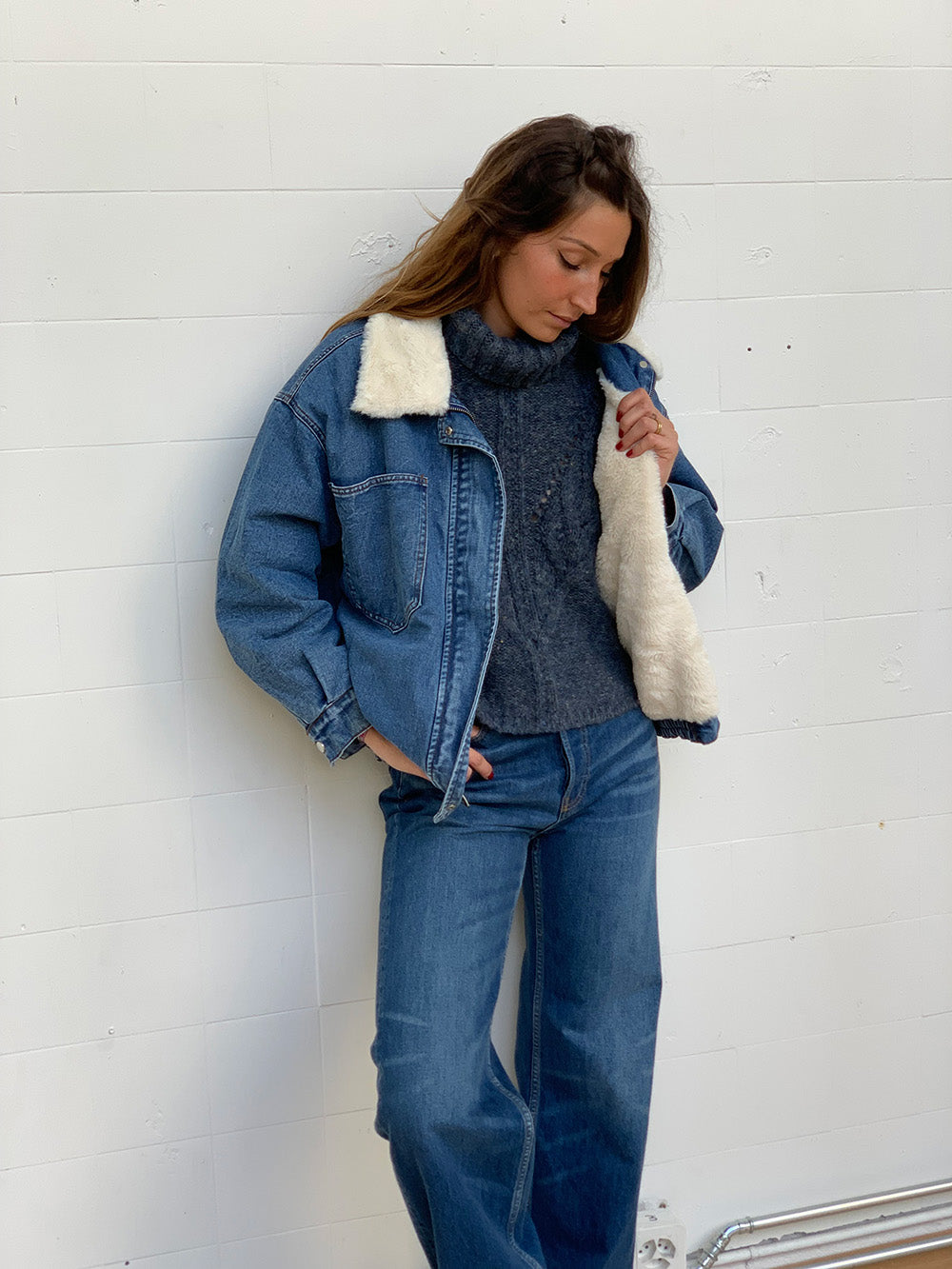 X Levi's High rise stove pipe