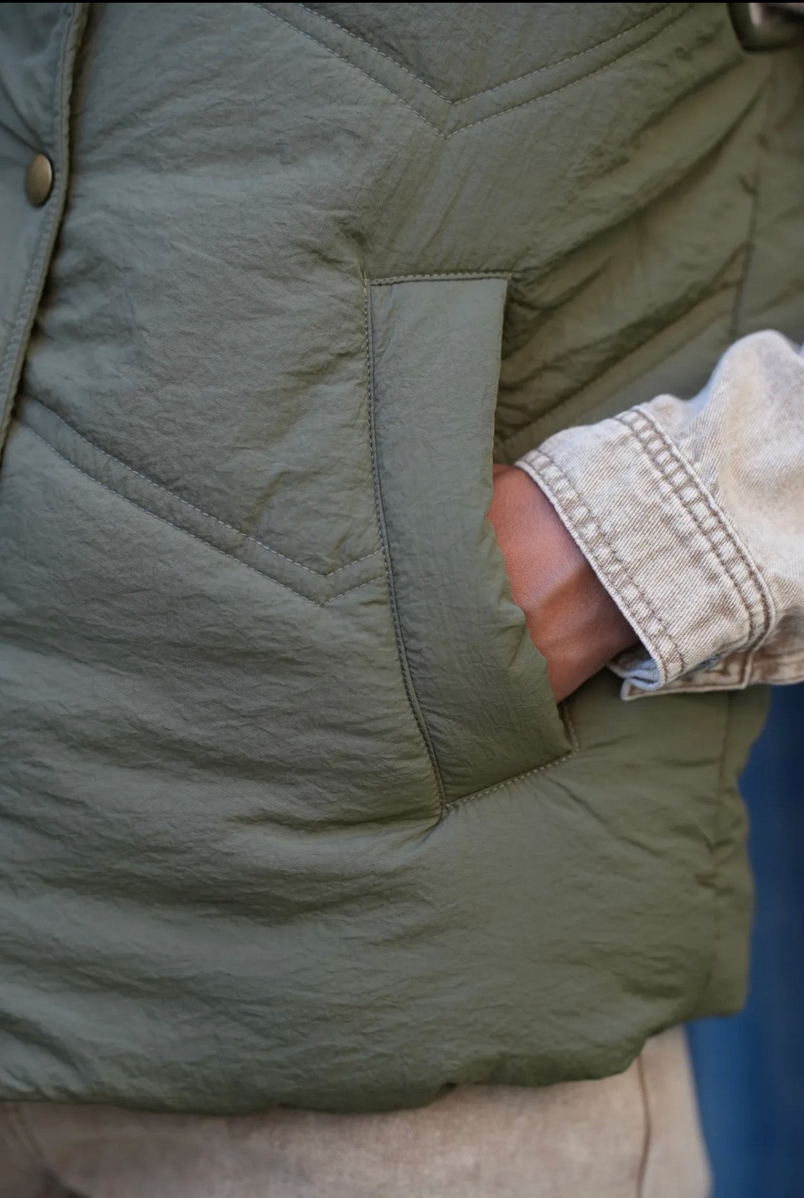 Lined vest