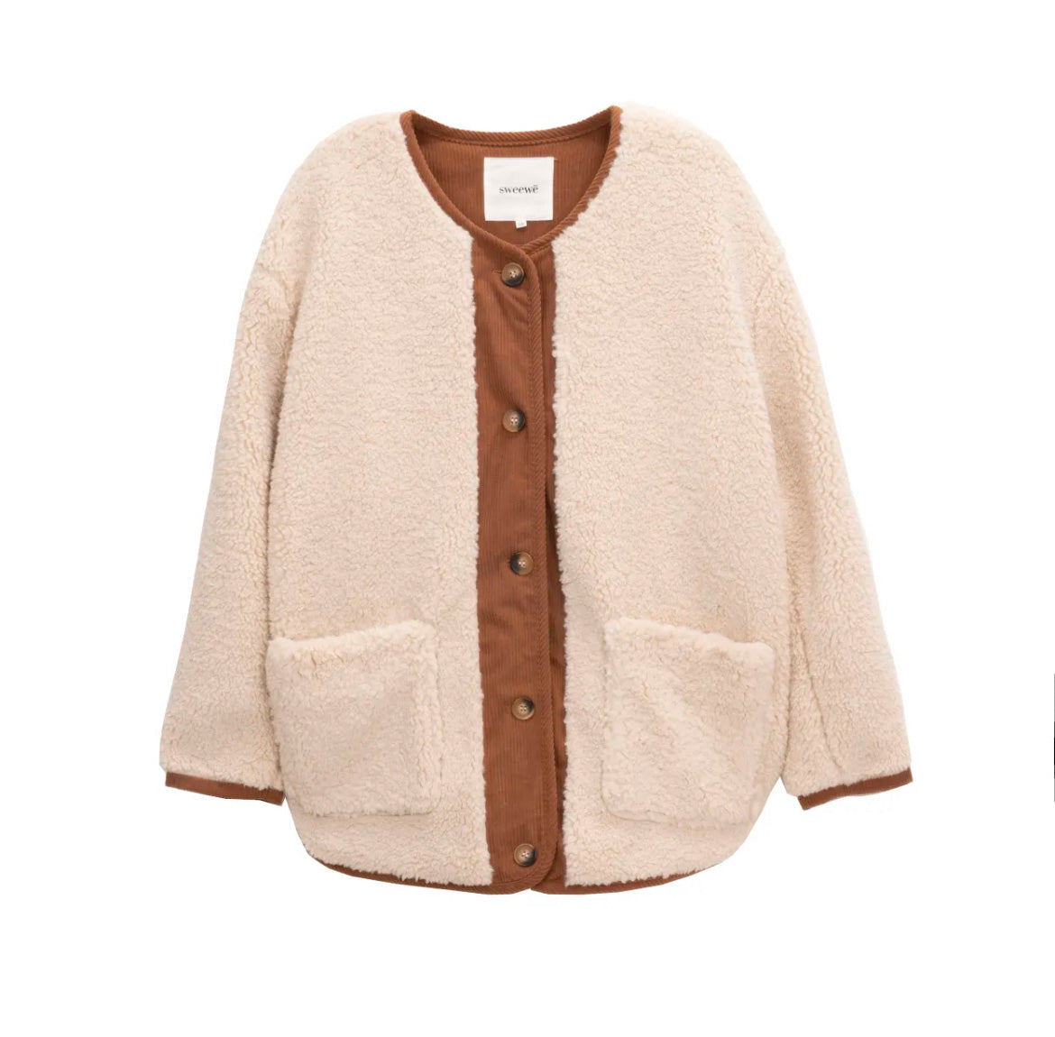Shearling vintage style jacket