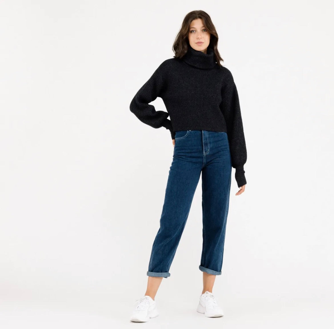 Turtleneck knit