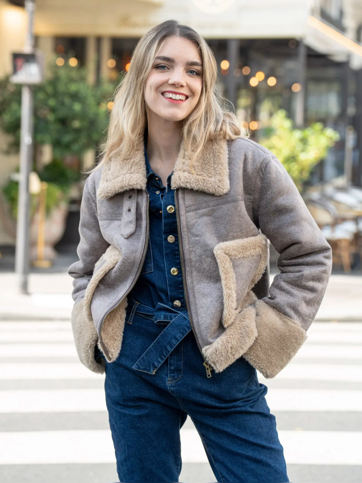 Aviator jacket