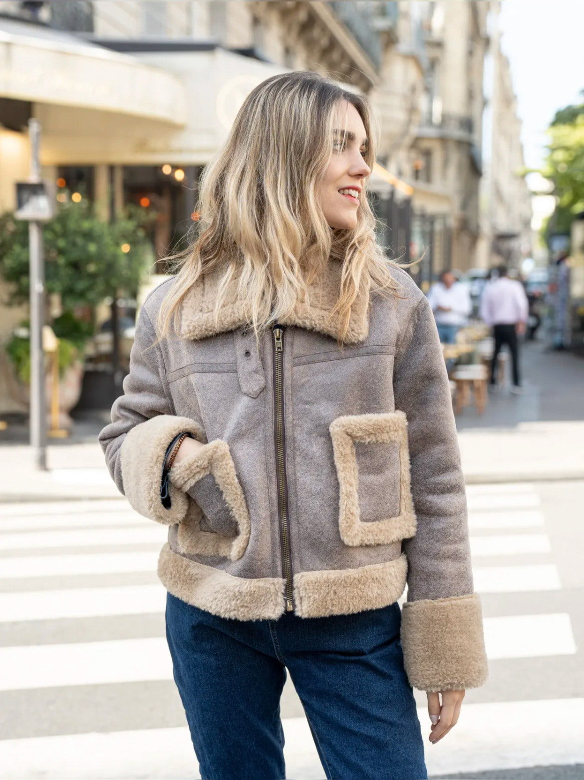 Aviator jacket