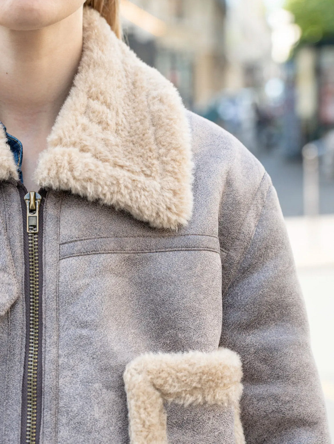 Aviator jacket