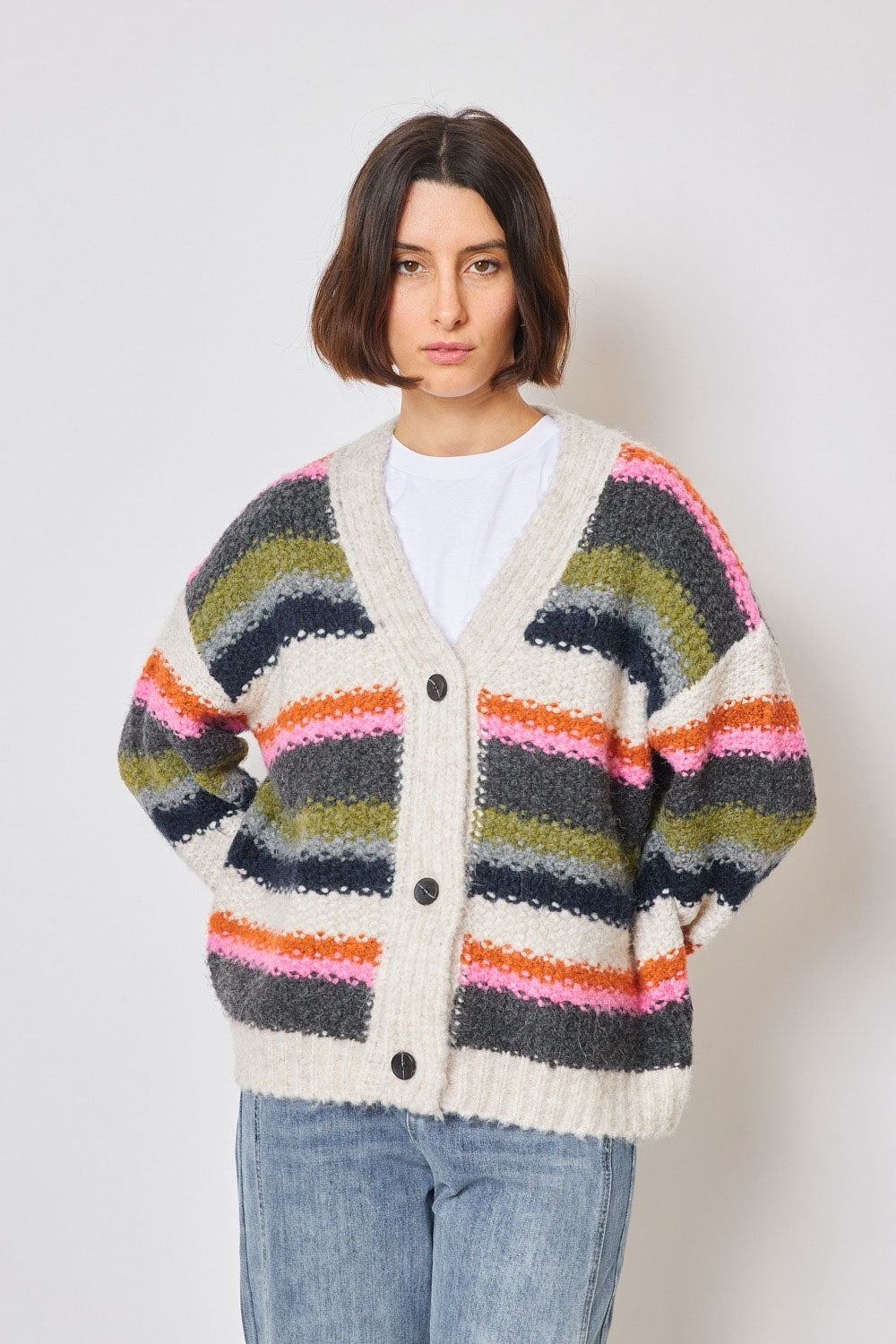 Striped Cardigan
