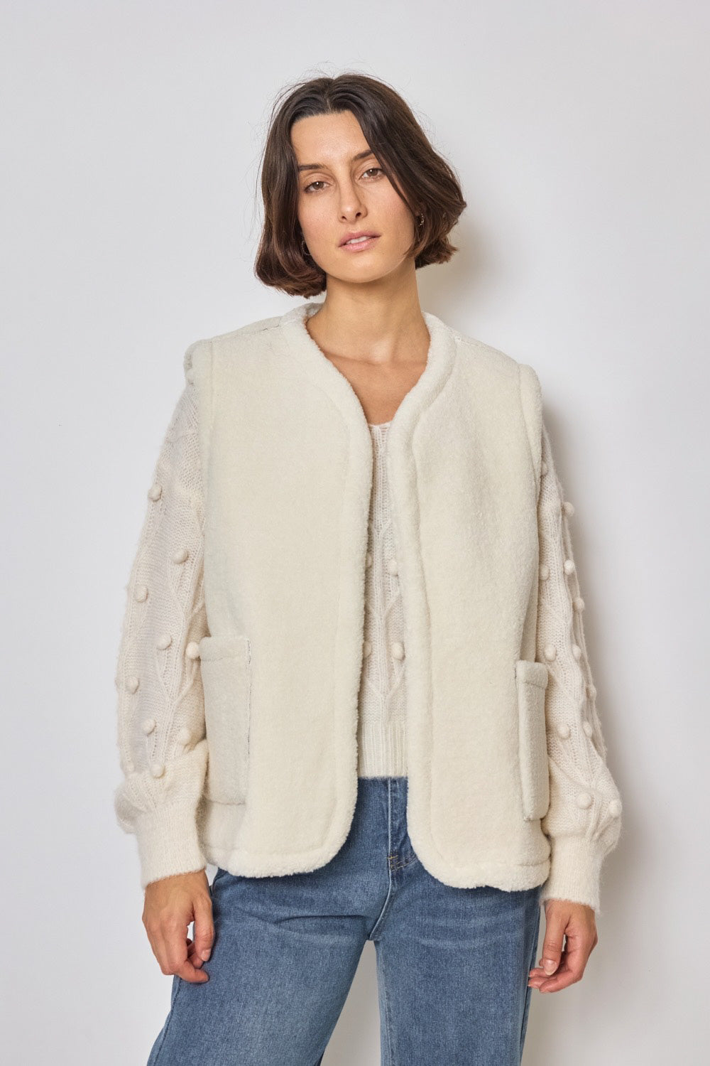 Vegan Sherling vest