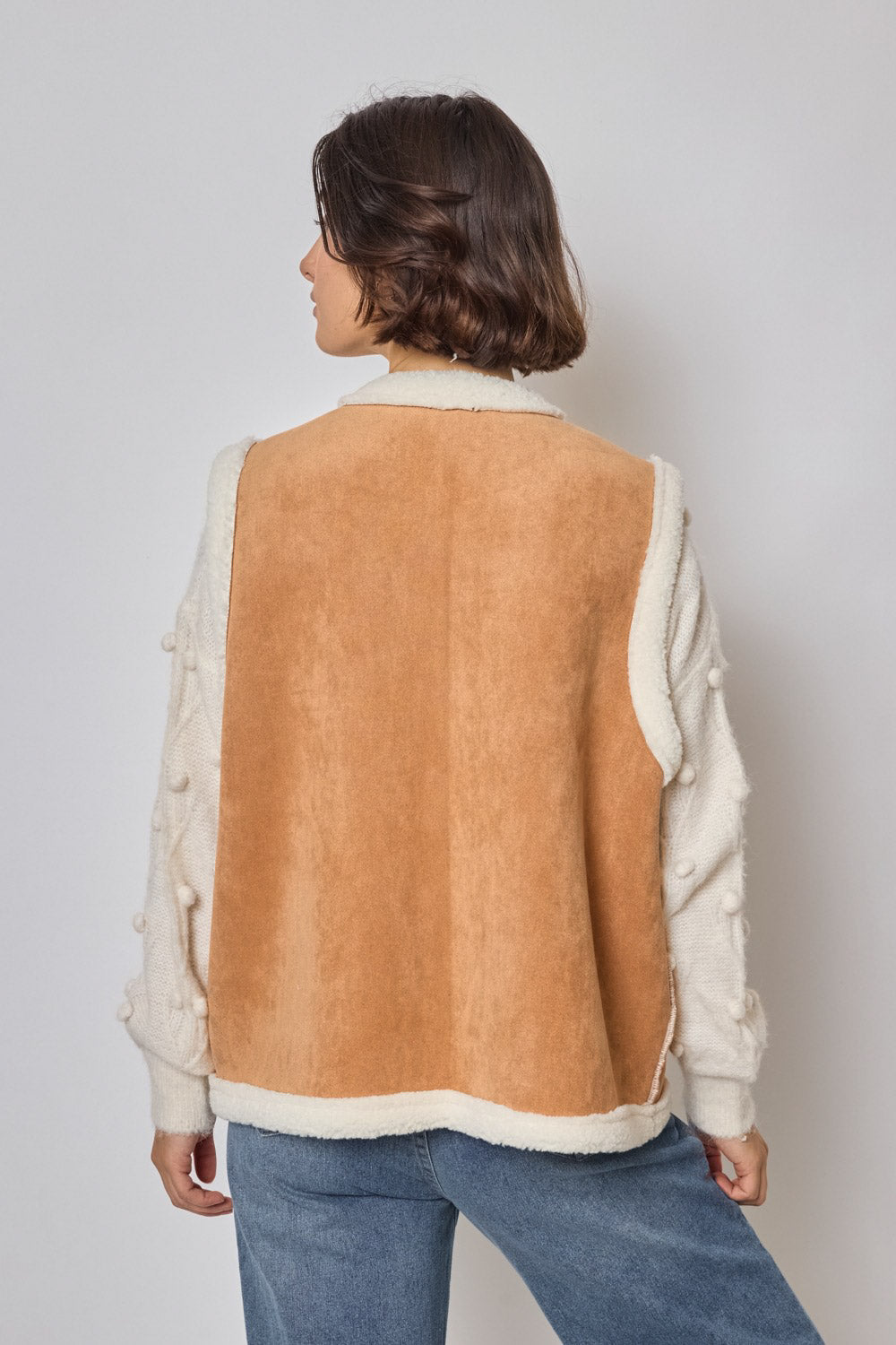 Vegan Sherling vest