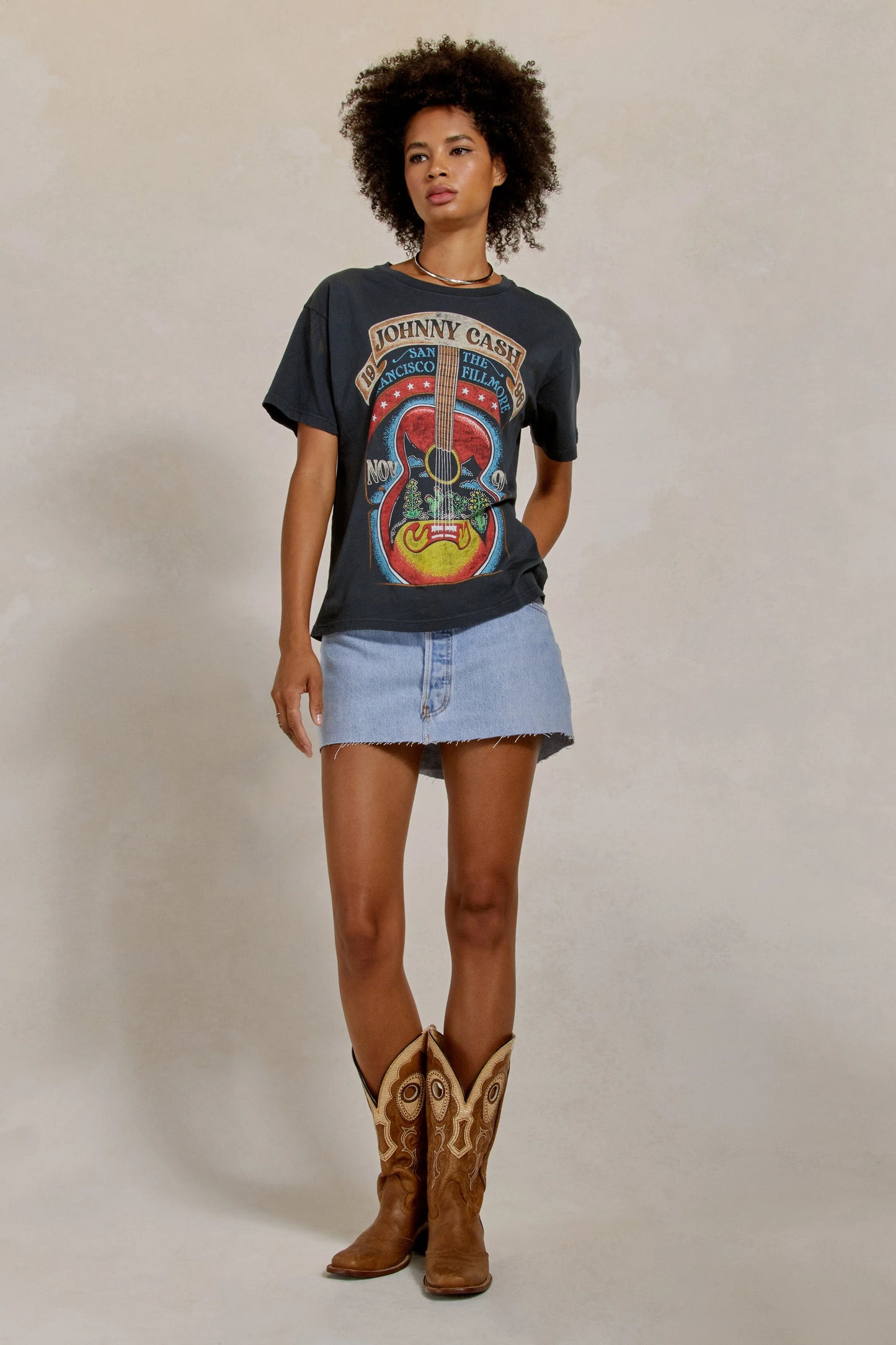 Johnny cash tour tee
