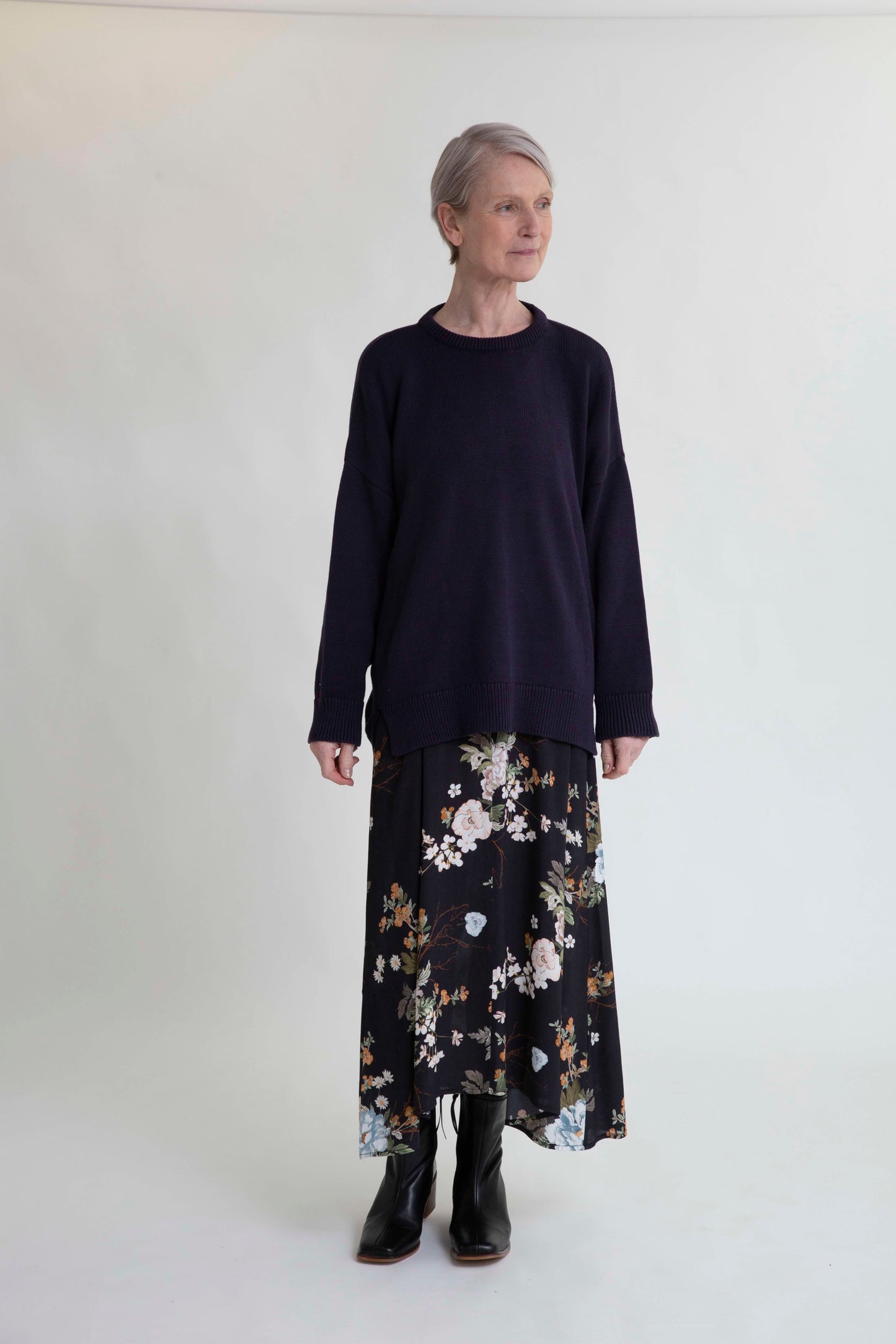 Sally floral skirt