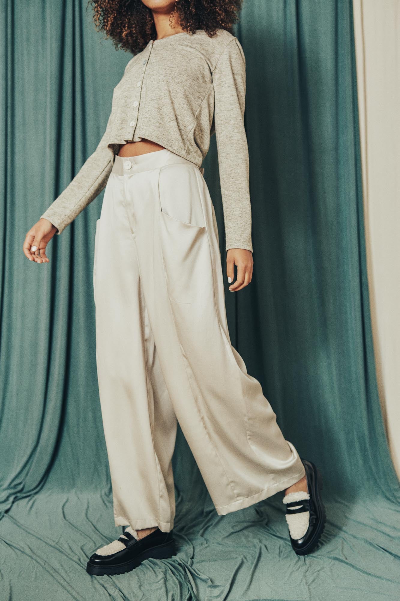Wide trousers