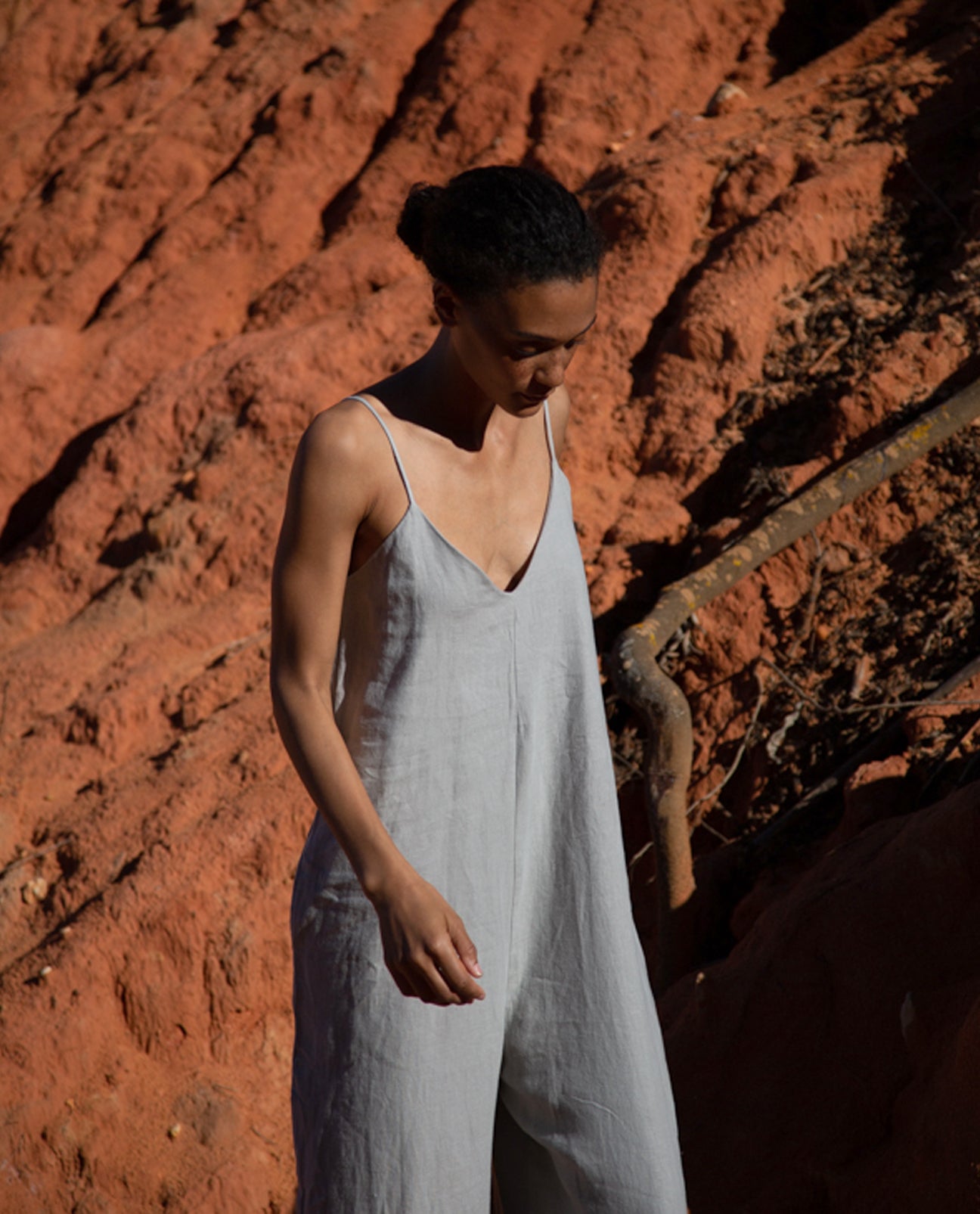 Desmeana may linen jumpsuit
