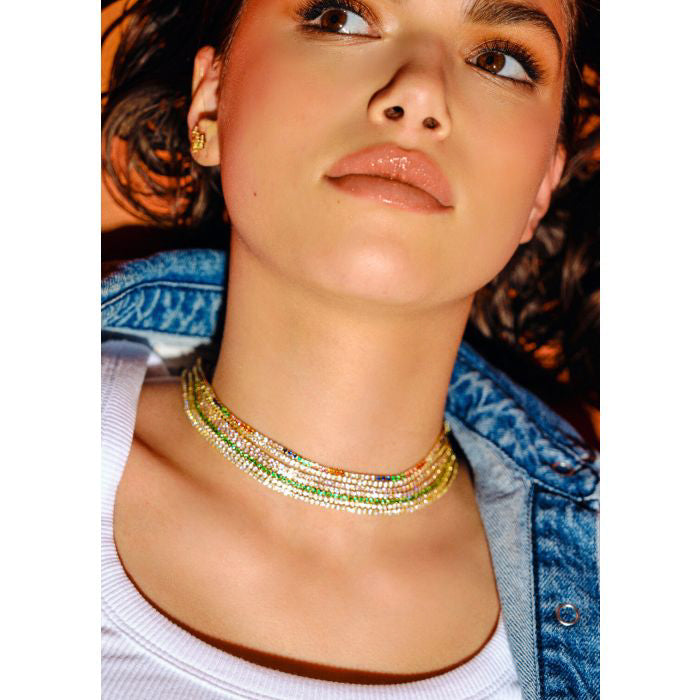Tennis necklace